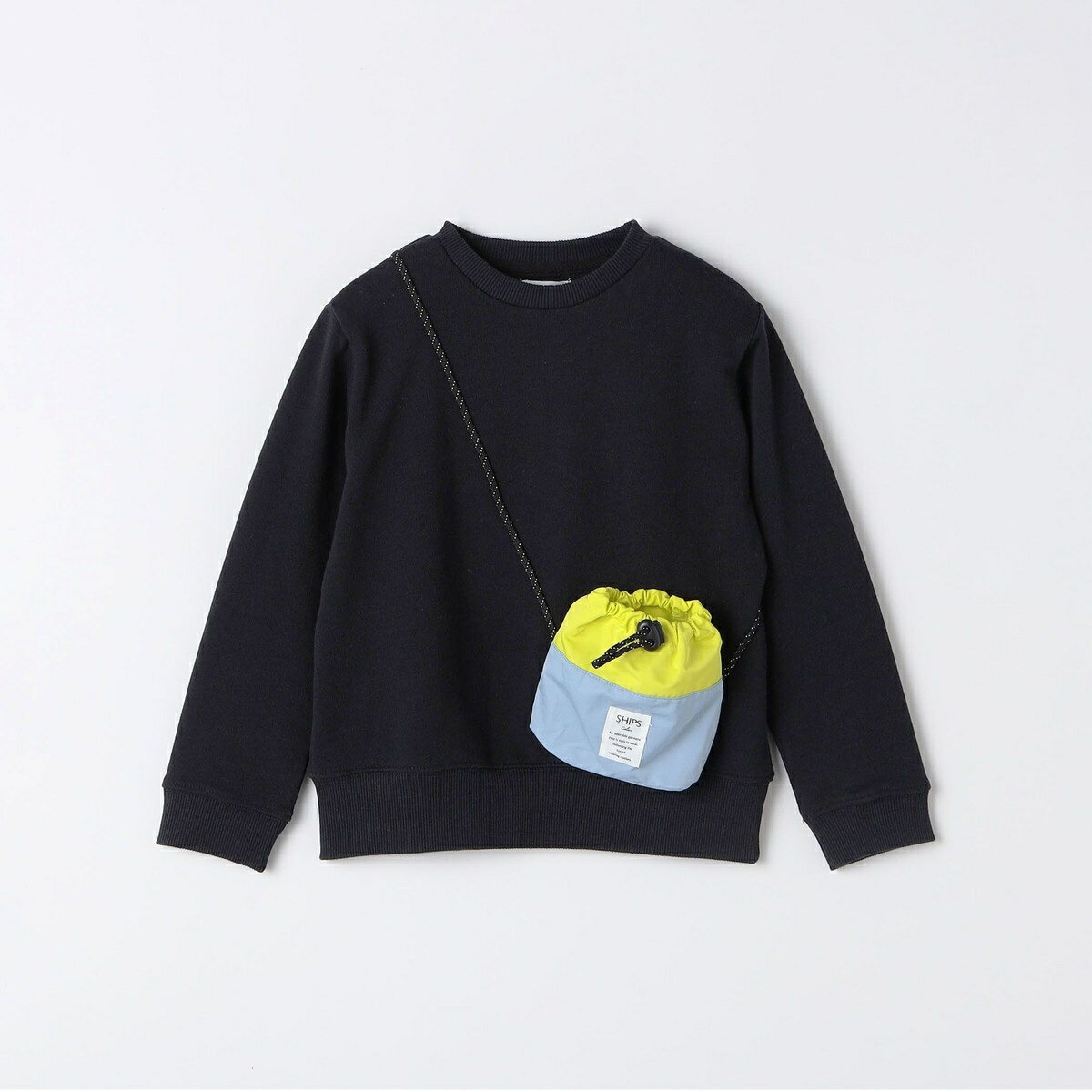 SHIPS Colors: 90~140cm /〈洗濯機可能〉ボディバッグ スウェット／シップス カラーズ（SHIPS Colors） 3