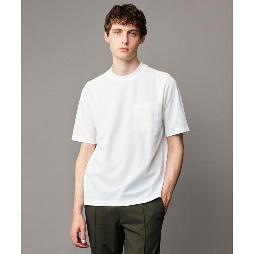 【ジャケットインにもおすすめドレスTee/吸水速乾/上質感】ミラノリブダブルフェイス Tシャツ/ジョセフアブード(JOSEPH ABBOUD) 【ジャケットインにもおすすめドレスTee/吸水速乾/上質感】ミラノリブダブルフェイス Tシャツ/ジョセフアブード(JOSEPH ABBOUD)