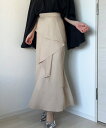 ハイウエストレースアップ千鳥マーメイドスカート/ジュノア(JUNOAH)