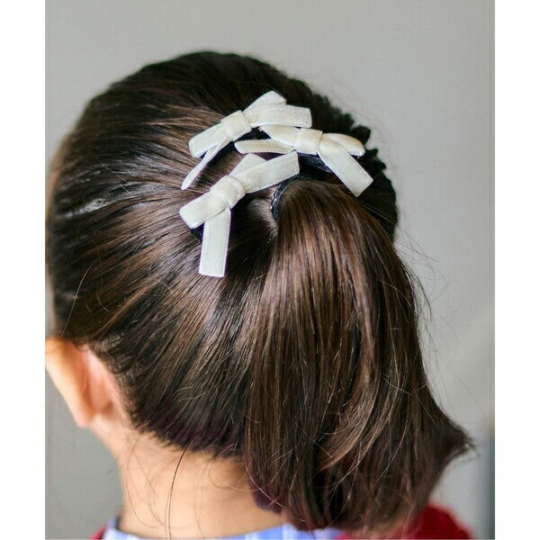 ミニリボンヘアクリップセット／アプレ レ クール（apres les cours）