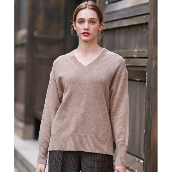 EC・博多限定 ラムウールブレンドVネックプルオーバー／ドレステリア（DRESSTERIOR）のサムネイル
