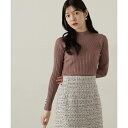 求心ケーブルニット 24AW/プロポーション ボディドレッシング(PROPORTION BODY DRESSING)