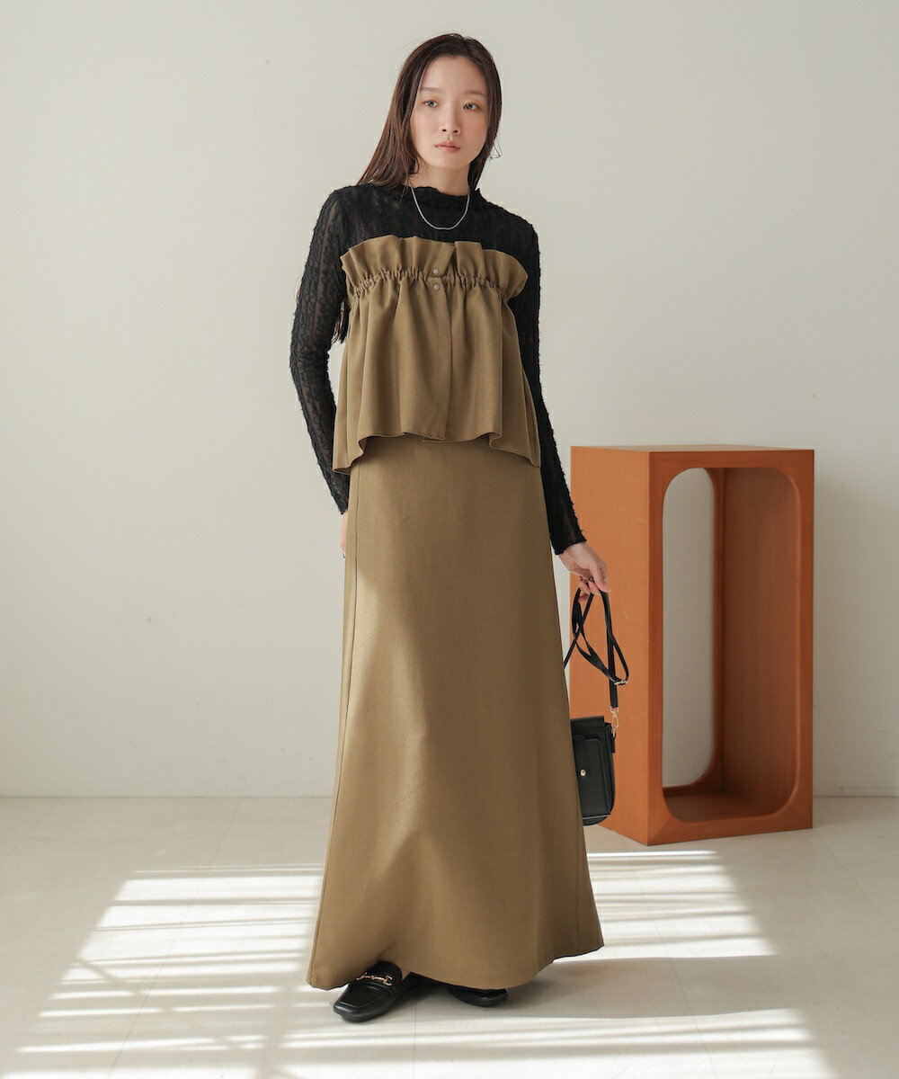 ヘザーエステルツイルマルチwayスカ-ト／バブ（Bab）