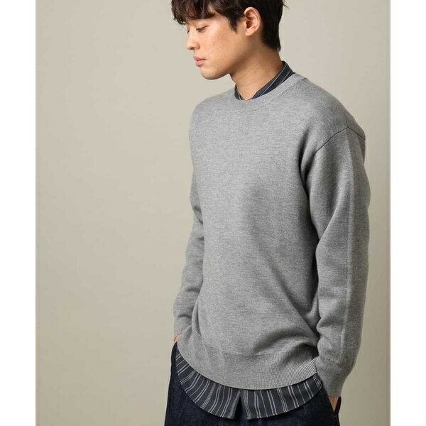 【春まで使える】きれいめスウェットライクニットプルオーバー/アー・ヴェ・ヴェ(a.v.v)