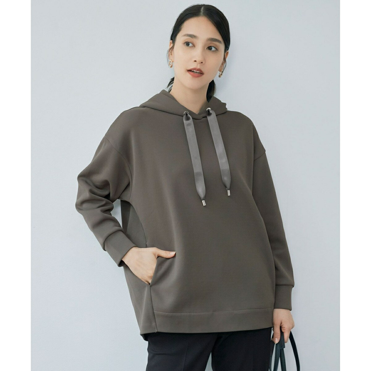 【カタログ掲載・洗える】コットンダンボール フーディ／自由区（JIYU-KU）