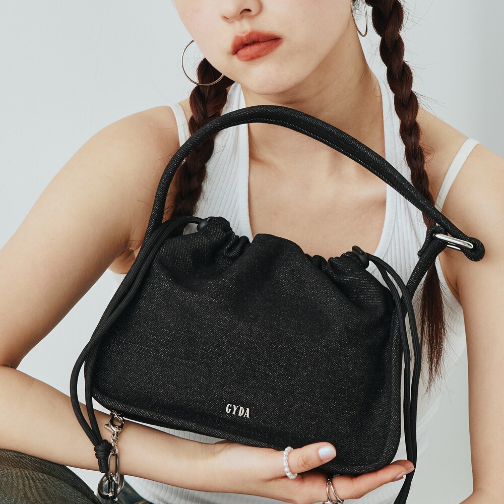 【WEB限定商品】ワンハンドルデニムハンドバッグ GY-B271／ジェイダ（GYDA）