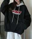 BF風パーカー ゆったり裏起毛フーディー/ミニミニストア(miniministore)