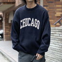 CREW KNIT CHICAGO/ニット/トップス/ユニバーサルオーバーオール(UNIVERSALOVERALL)