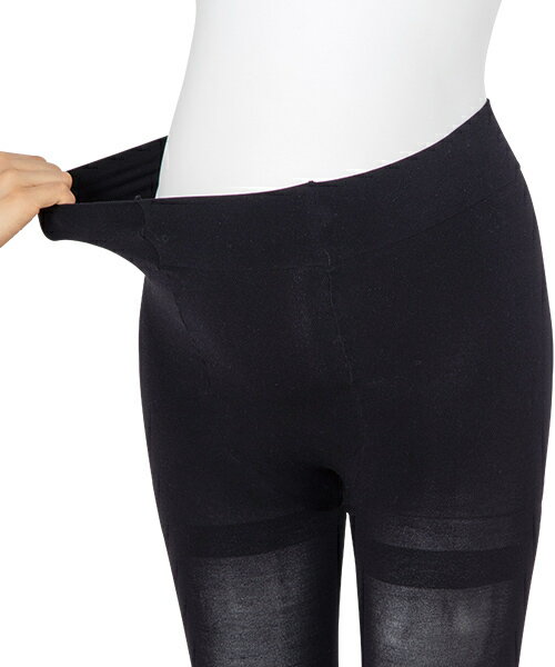 【2足組】あったか防風マタニティナイロンタイツ50デニール相当／犬印マタニティ＆ベビー（inujirushimaternity＆baby） 3