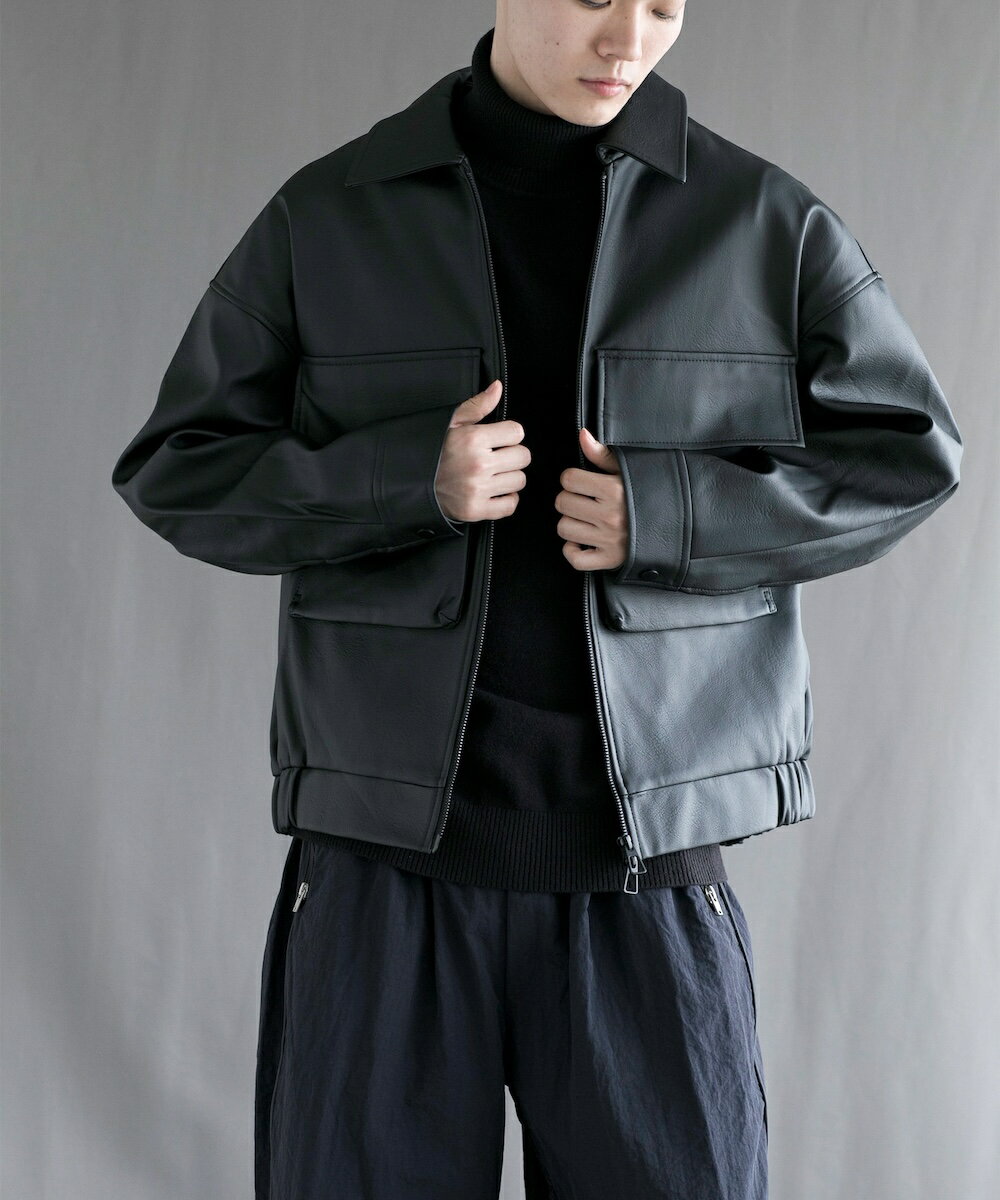 【aimoha neo】レザージャケット／アイモハ（aimoha）