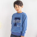 【店舗限定】ロゴプリント入りトレーナー(95~160cm)/ベベ プチ ポワ ヴェール(BeBe Petits Pois Vert)
