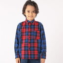 SHIPS KIDS:100~130cm / チェック パターン シャツ/シップス(SHIPS)