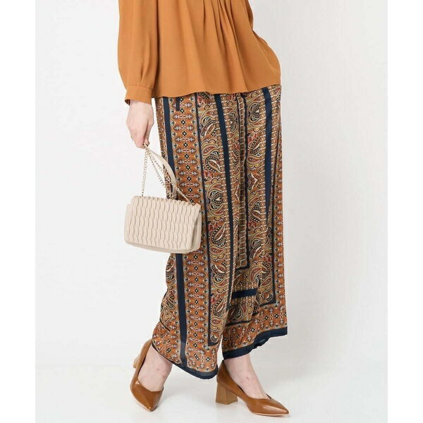 プリントワイドパンツ／クリスチャンオジャール（christianaujard）