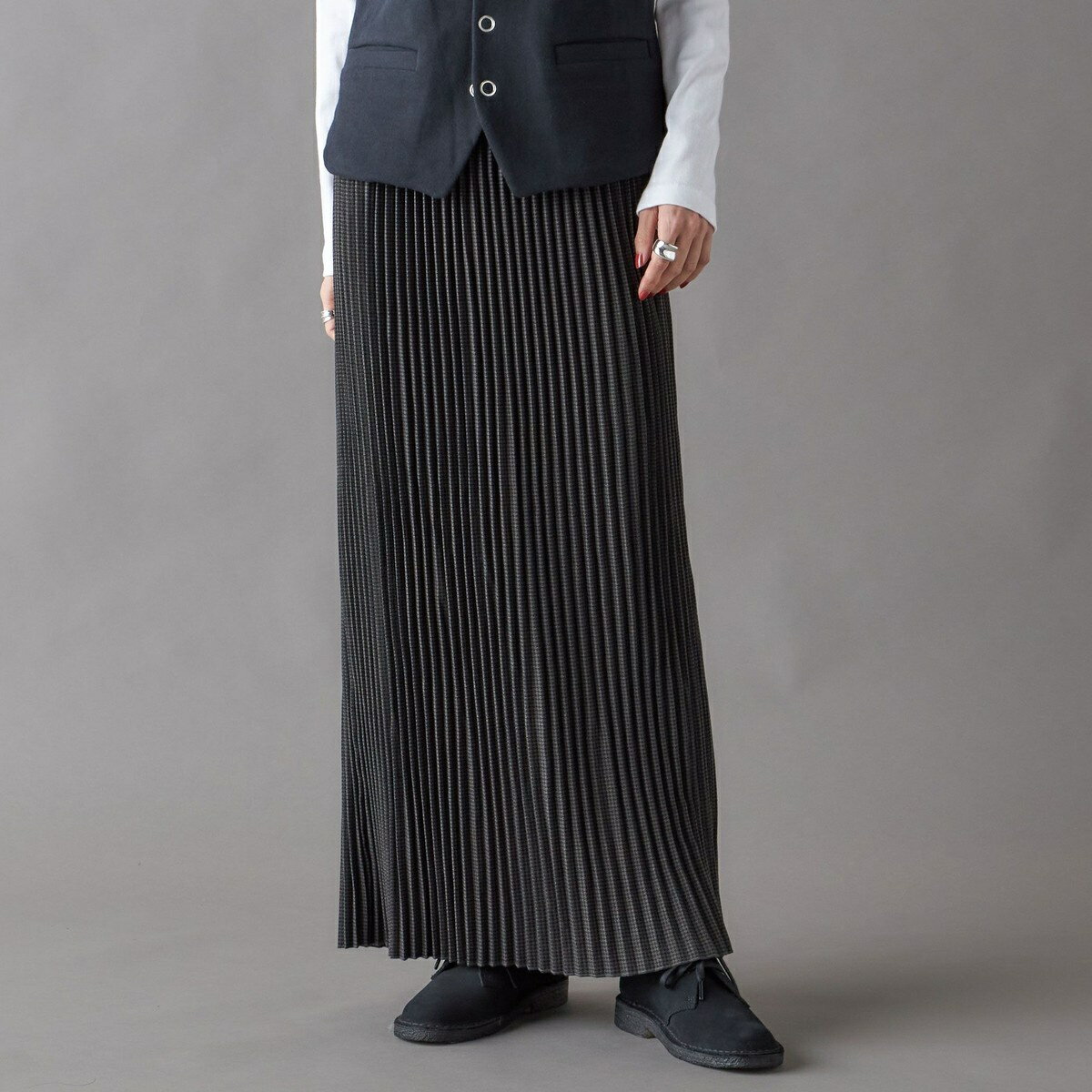 SHIPS NINE CASE:プリーツ スカート／シップス（SHIPS）