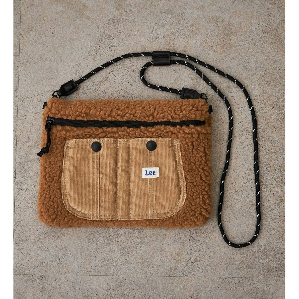 ボアオーバーオールサコッシュ／リー（Lee）