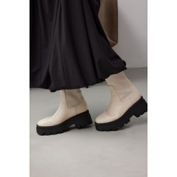 トラックソールソックスブーツ／ア