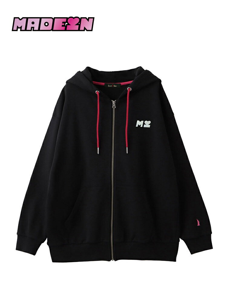 【MADEIN】裏毛パーカー【スクール】【学生】【通学】【学校】／イーストボーイ（EAST BOY）