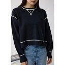 スウェットライクニットプルオーバー/アズールバイマウジー(AZUL BY MOUSSY)