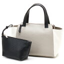 カシュカシュ cachecache / ポーチ付ダブルフェイスミニボストンバッグ/カシュカシュ(cache cache)