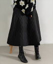 レディース ふわっと広がるキルティングフレアスカート/テディショップ(TeddyShop)