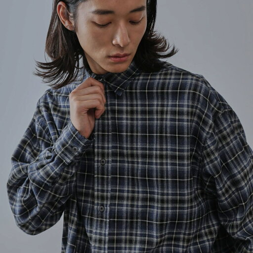 オンブレチェックシャツ/ジュンレッド(JUNRED) オンブレチェックシャツ/ジュンレッド(JUNRED)