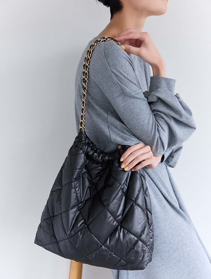 チェーンストラップキルティングバッグ／フィフス（fifth）