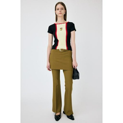 LOWRISE SKIRT LAYERED フレア/マウジー(MOUSSY) LOWRISE SKIRT LAYERED フレア/マウジー(MOUSSY)