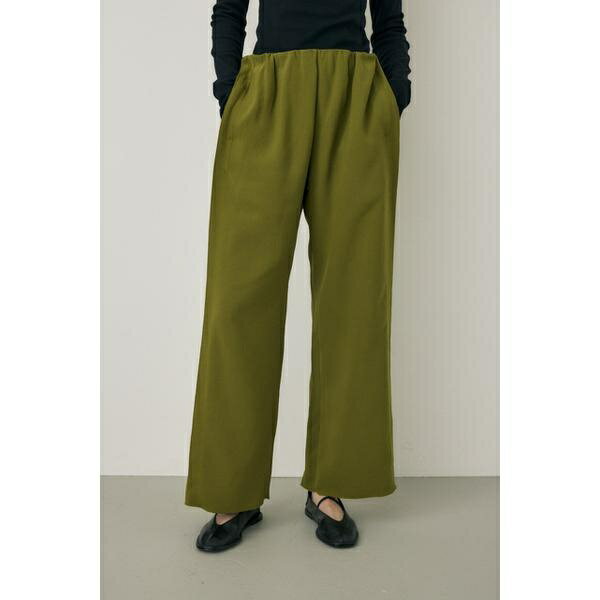 リラックスワイドパンツ　リサイクルポリエステル使用／マウジー（MOUSSY）