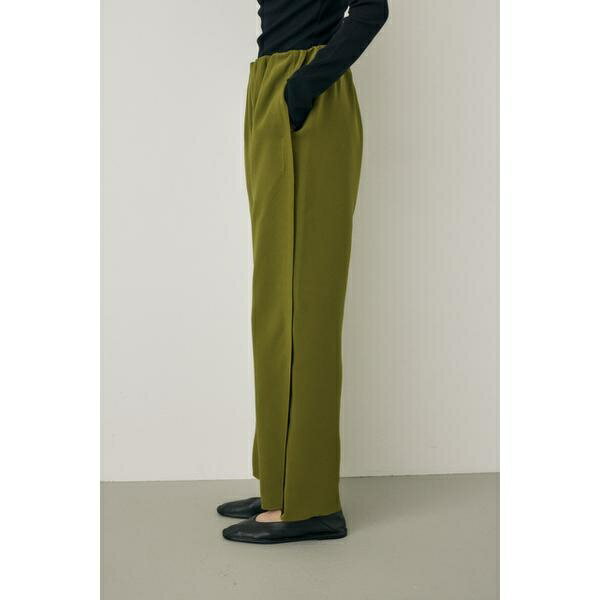 リラックスワイドパンツ　リサイクルポリエステル使用／マウジー（MOUSSY）