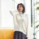 【WEB限定カラー】モヘヤニットカーディガン/アマカ(AMACA)