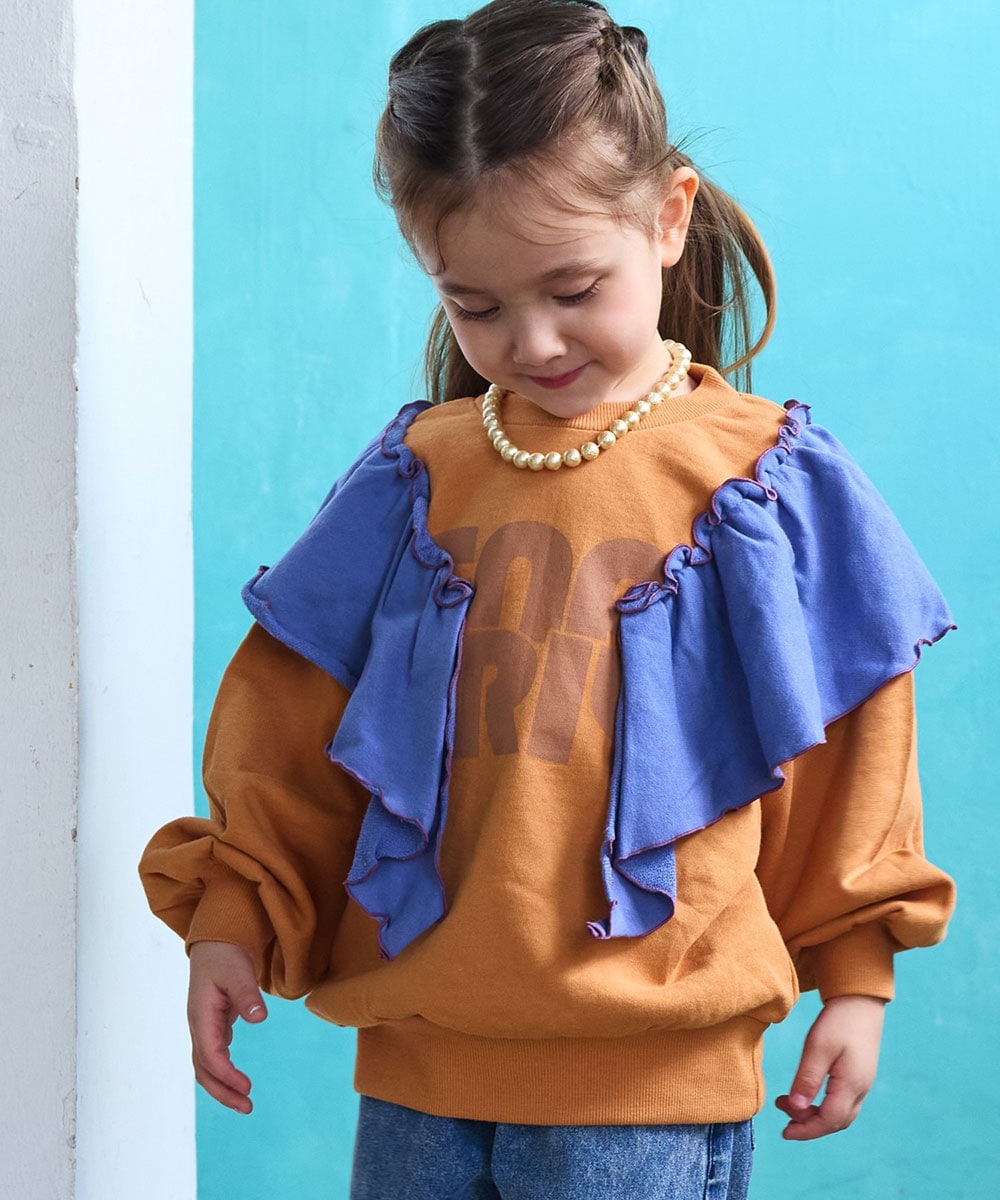 ウラケフリルカラースウェット／マーキーズ（MARKEY'S）