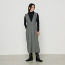 〔 TALLサイズ 〕 【2WAY】千鳥バランサー 2WAYサロペットパンツ/K.T キヨコ タカセ(K.T KIYOKO TAKASE)