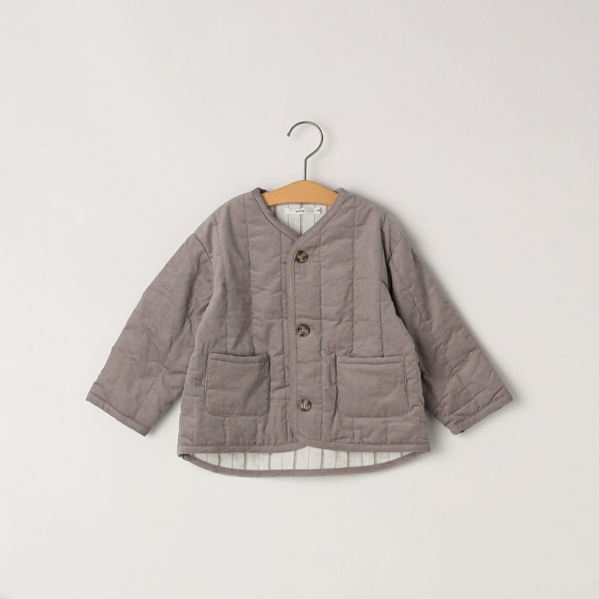 SHIPS KIDS:80〜90cm / コーデュロイ キルティング ジャケット／シップス（SHIPS）