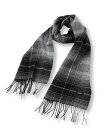 ウールチェックマフラー/メンズビギ(MEN'S BIGI)