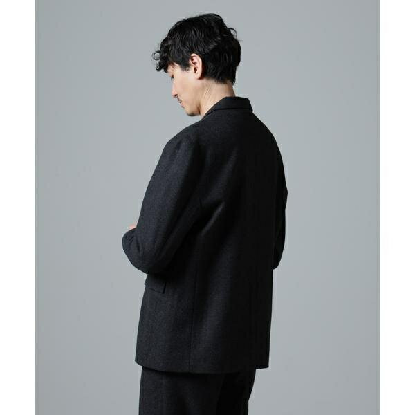 ヘリンボーンセミワイドジャケット(セットアップ可)／ナノユニバース（NANO universe）