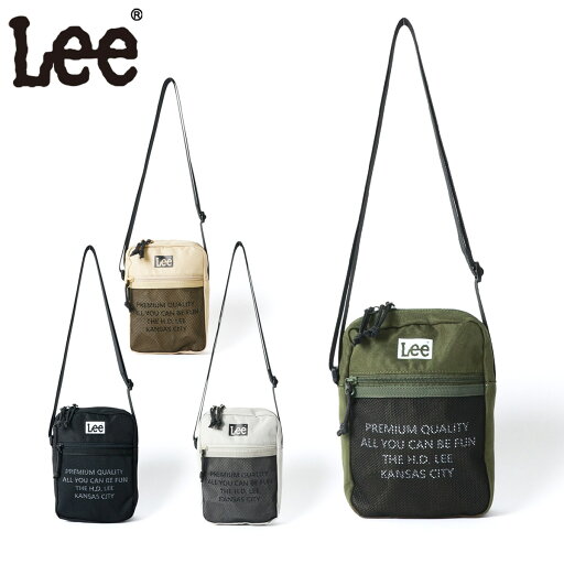 ショルダーバック メンズ ポリエステル 撥水加工/リー(Lee) ショルダーバック メンズ ポリエステル 撥水加工/リー(Lee)