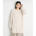 マットモールケーブルチュニック【洗える】/ザ ショップ ティーケー(THE SHOP TK)