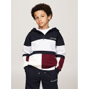 BOYS カラーブロックフリースジップアップパーカー/トミー ヒルフィガー(Tommy Hilfiger)