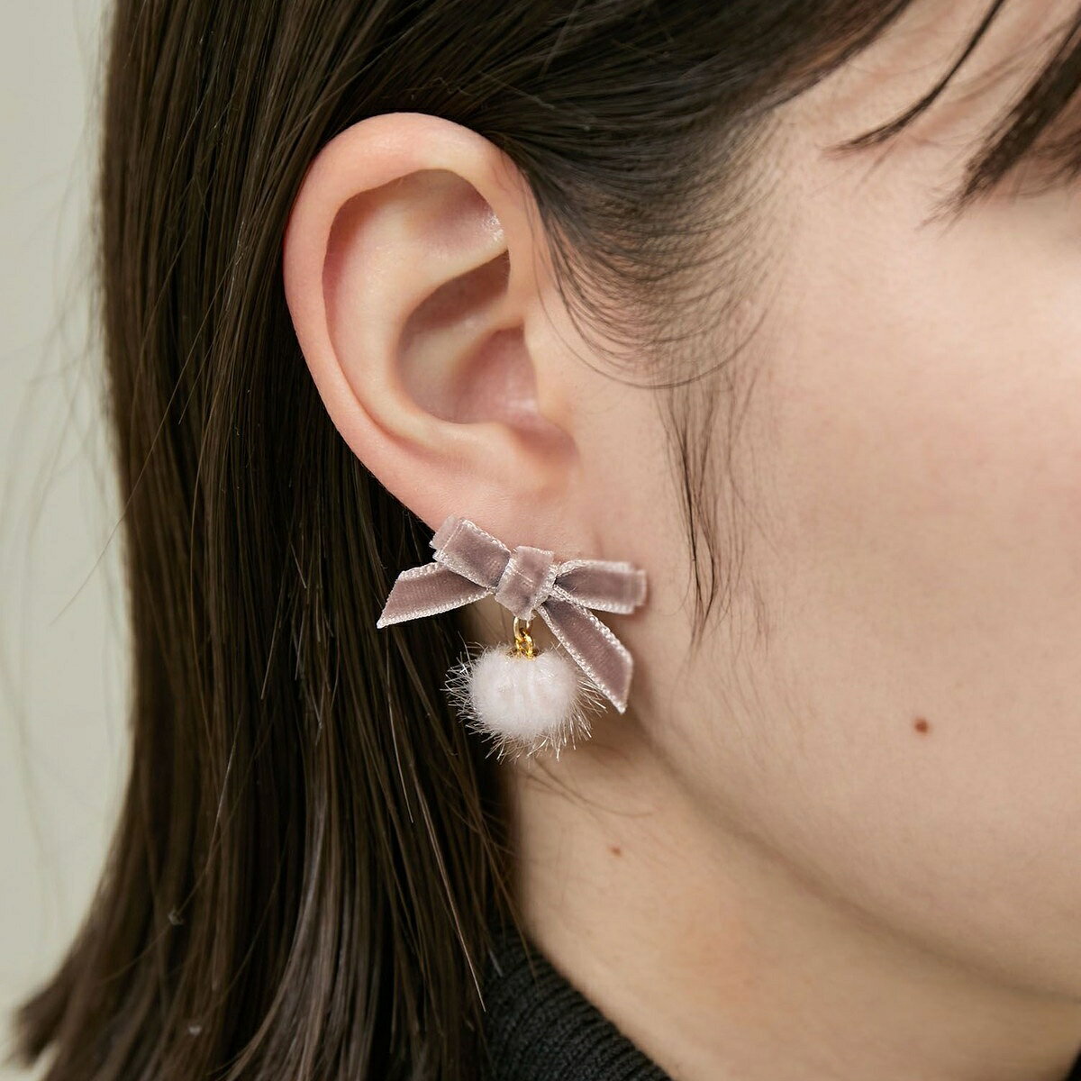 ベルベットリボン×シャギーボールプチピアス／ロペピクニックパサージュ（ROPE' PICNIC PASSAGE） 0101marui-12749978 丸井(マルイ)楽天市場店 サンプル画像2