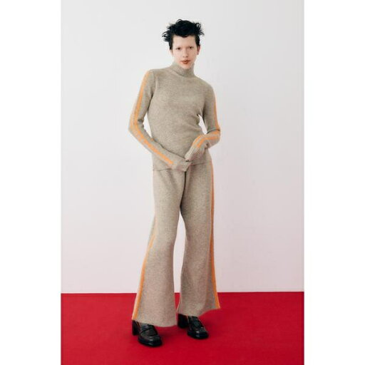 Line knit pants/ヘリンドットサイ(HeRIN.CYE) Line knit pants/ヘリンドットサイ(HeRIN.CYE)