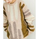 シャギーモチーフビッグニット/アイテムズ アーバンリサーチ(ITEMS URBAN RESEARCH)