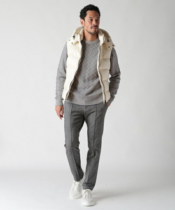 【TATRAS/タトラス】ダウンベスト POSEIDONE／メンズビギ（MEN'S BIGI）