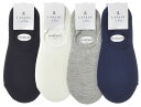 【LANVIN enBleu】カジュアルソツクス/深履き・かかとすべり止め付/ランバン オン ブルー(LANVIN en Bleu)