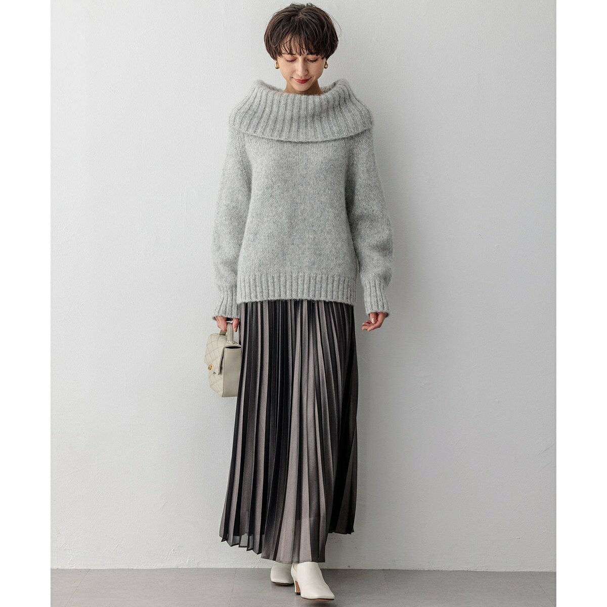 ホイルプリントプリーツ スカート／23区（23KU） 0101marui-12750304 丸井(マルイ)楽天市場店 サンプル画像2