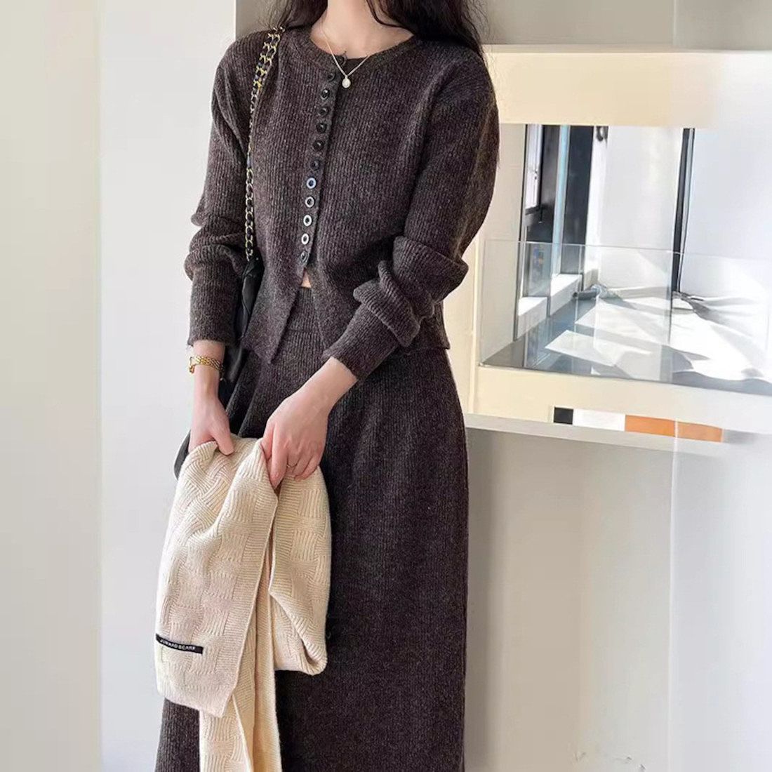 トップス＆スカート2点セットアップ／フォースメント（Forcement）