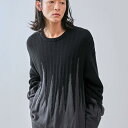 【WEB限定】バイカラージャガードニット/ジュンレッド(JUNRED)