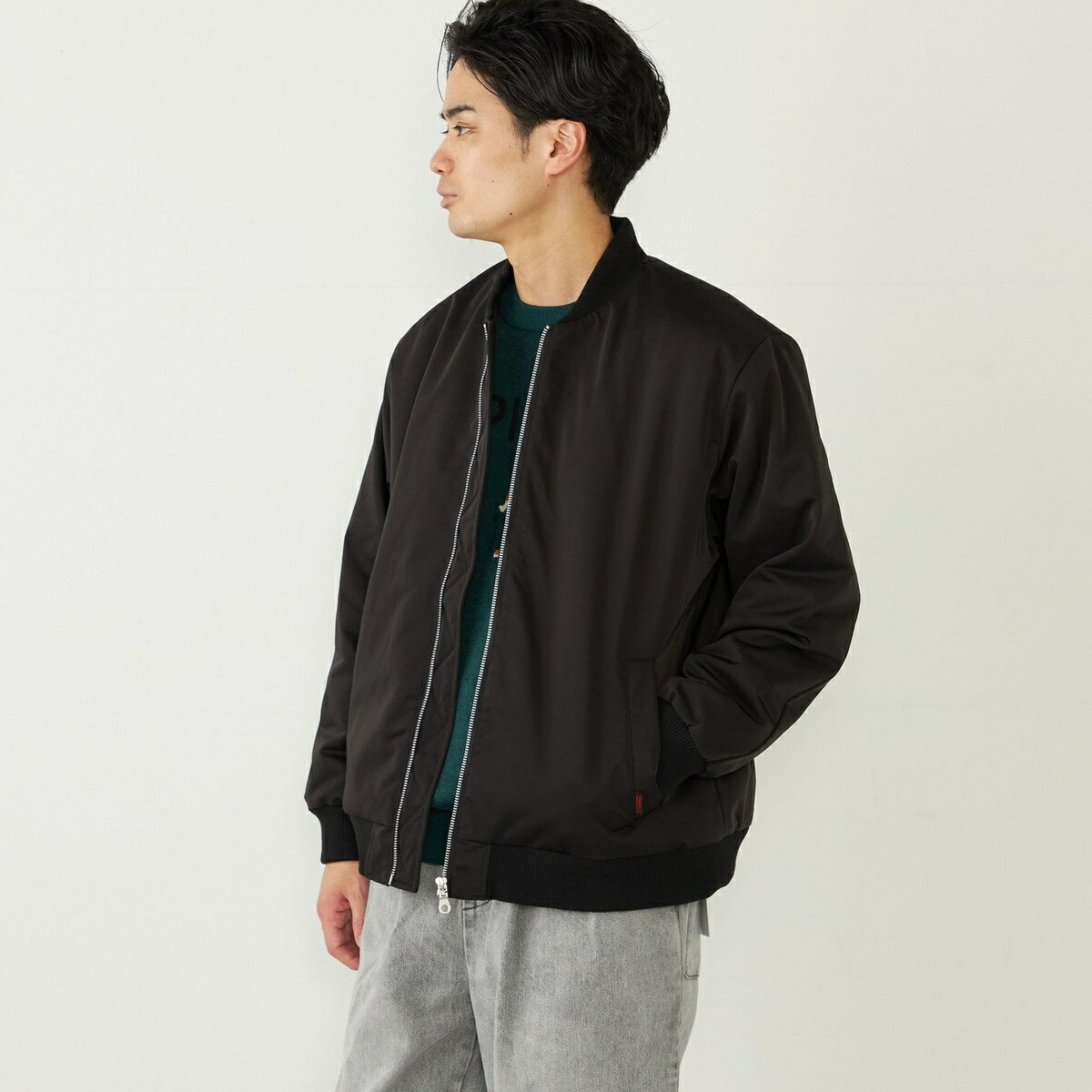 SHIPS Colors:〈撥水〉THERMOLITE(R) ボア ボマー ジャケット◇/シップス カラーズ(SHIPS Colors)