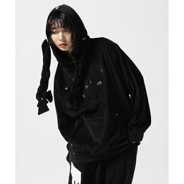 ■カラー：ブラック※(　)で表記されている数字はヌードサイズです。ヌードサイズとは衣服を身につけない身体のサイズです。お客様ご自身の身体サイズと比較してお選びください。 ■素材： - ■お手入： &nbsp;&nbsp;>>商品のお取り扱い方法 ■原産国： -Velour　Living　Hoodie／エルエイチピー（LHP）ブラック画面上と実物では、多少色具合が異なって見える場合がございます。
