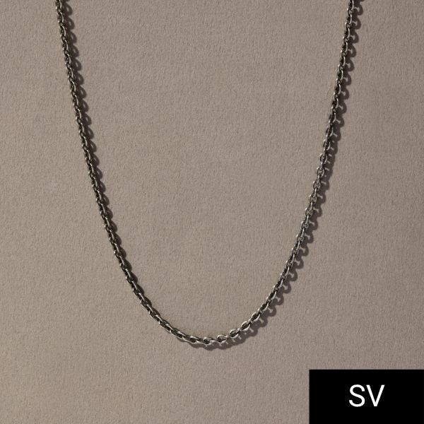 【SV】いぶしチェーンネックレス／ジュピター（JUPITER）