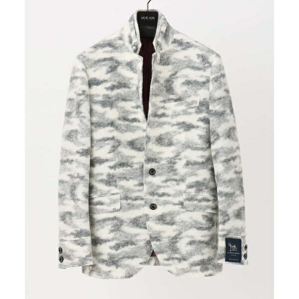 総柄コンバーチブルジャケット／ミッシェルクランオム（MICHEL KLEIN HOMME）